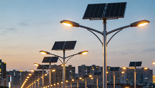 100w solar street lights